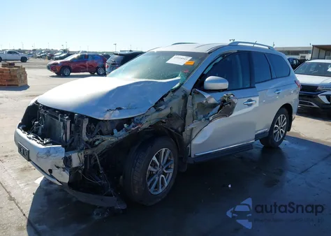 2015 Nissan Pathfinder Sl from USA, damaged, VIN 5N1AR2MN5FC665040